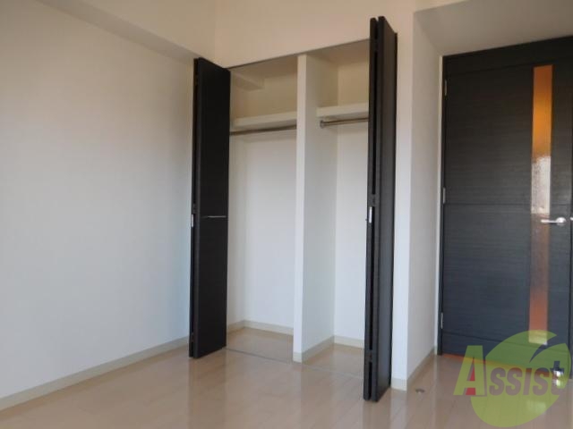 収納　使いやすいクローゼットタイプです。