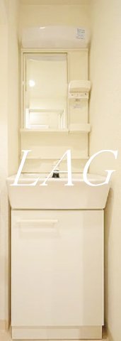 洗面設備　独立洗面台です。