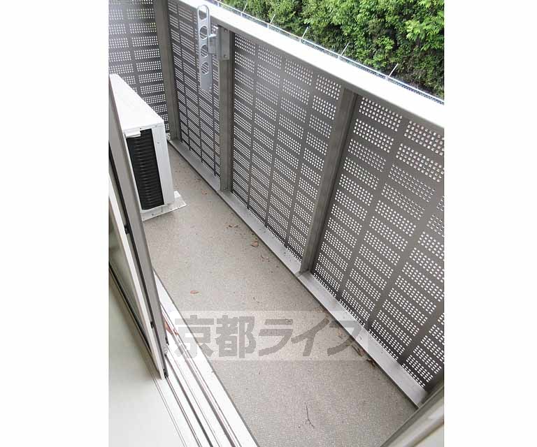 バルコニー　西向き