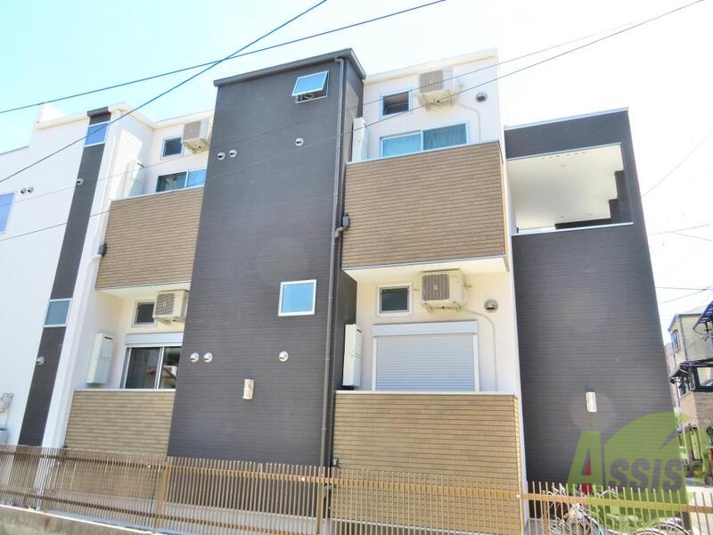 建物外観　西淀川区野里。レシアムール