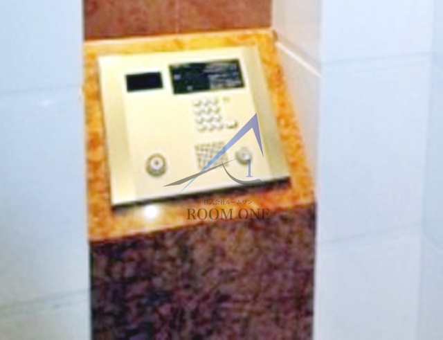 セキュリティ　オートロックです。