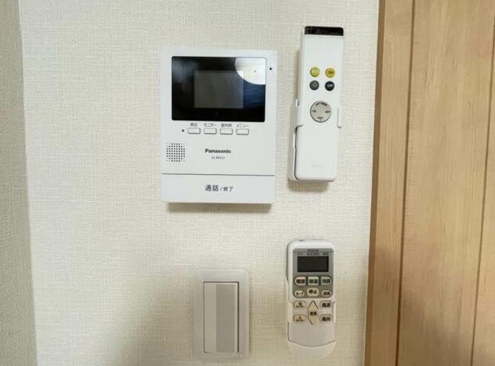 セキュリティ　※別部屋参考写真☆モニター付きインターホン☆