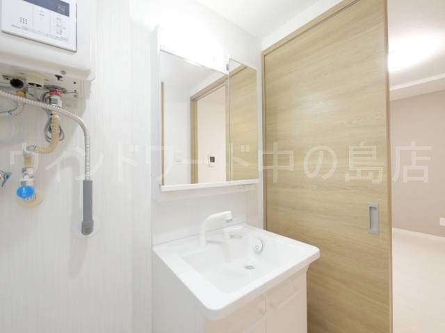 洗面設備　詳細は、ウィンドワード中の島店までご相談下さい。