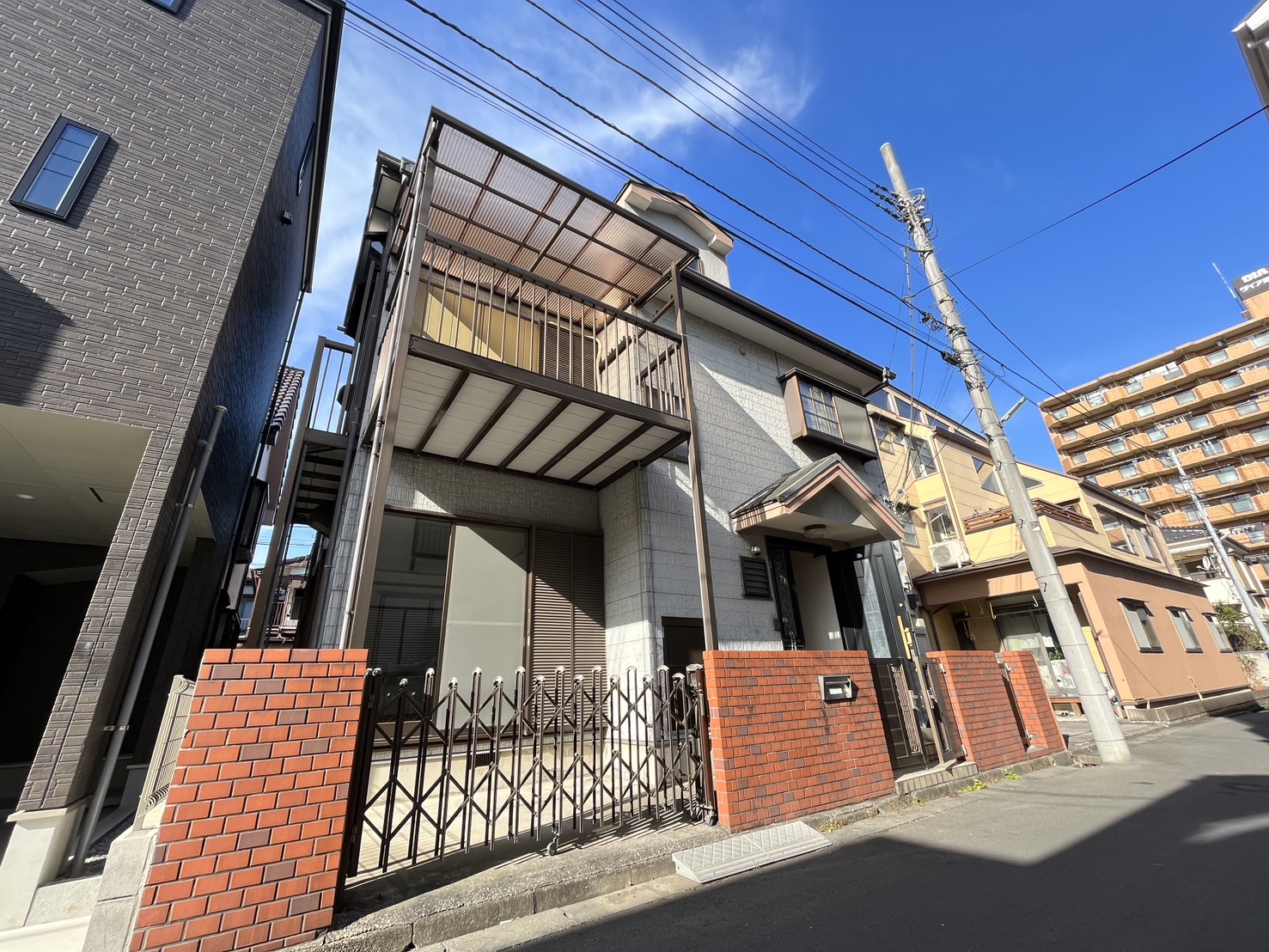 建物外観　シックな外観です