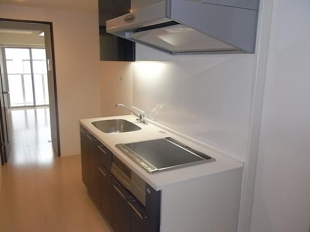 キッチン　IH３口システムキッチン