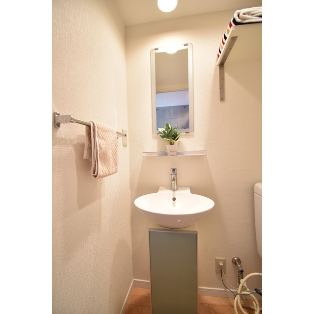 洗面設備　※写真はモデルルームのイメージです。