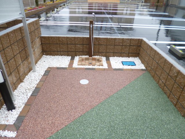 その他　ペット用洗い場