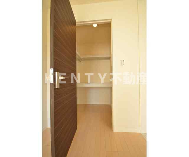 収納　十分な収納スペースがあります