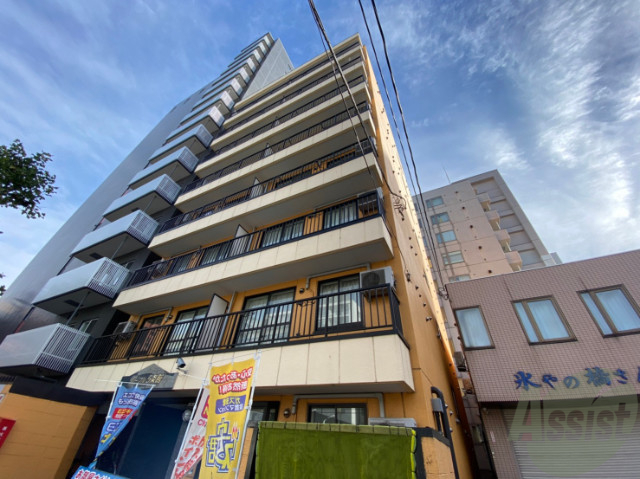 建物外観　札幌市中央区南５条西「ルーブル５条館」