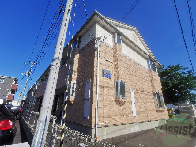 建物外観　仙台市若林区中倉３丁目「クレールエイワ３」