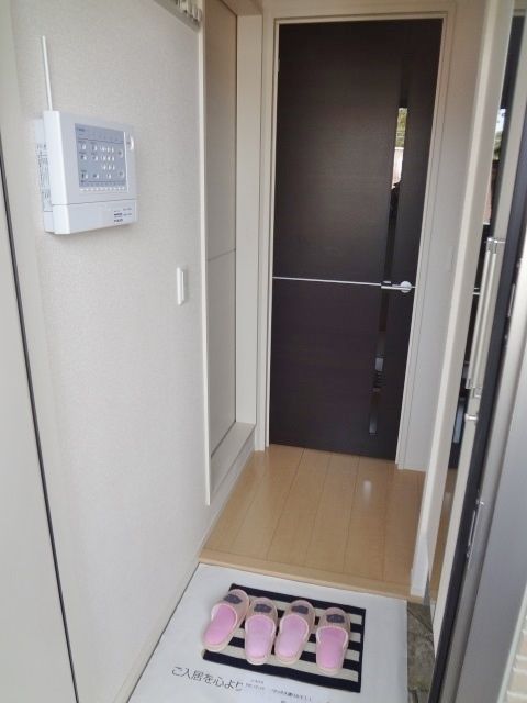玄関　大和ハウス施工の築浅賃貸住宅　設備・収納充実