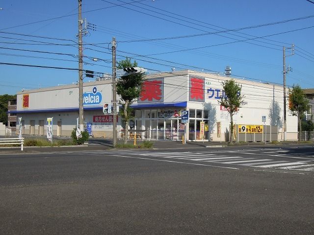 ドラックストア　ウエルシア静岡池田店（ドラッグストア）まで800m
