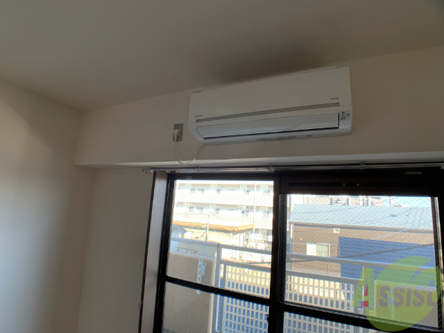 その他設備　エアコンが設置されているので、入居日から利用できます。
