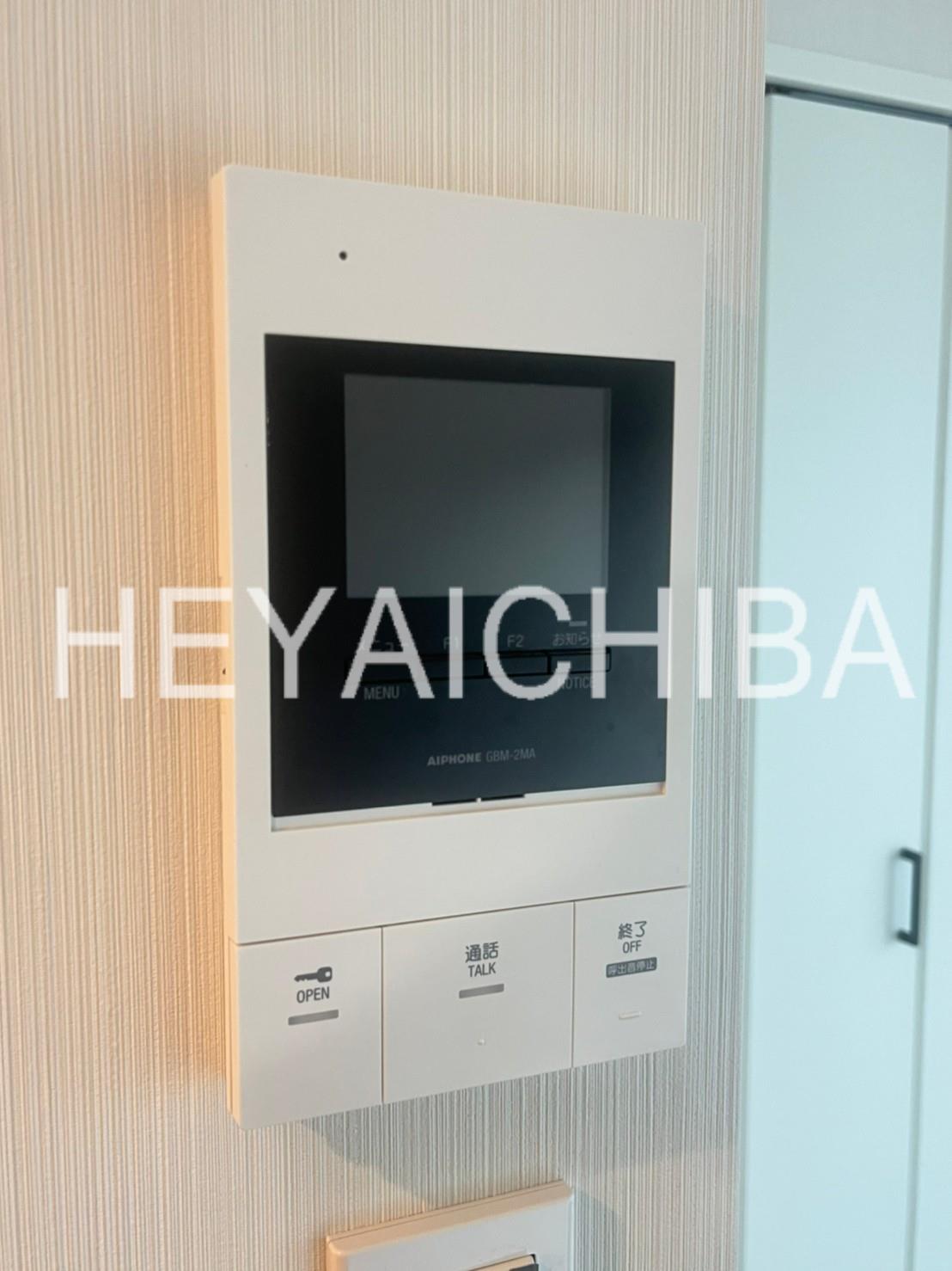 セキュリティ　モニター付きインターホン