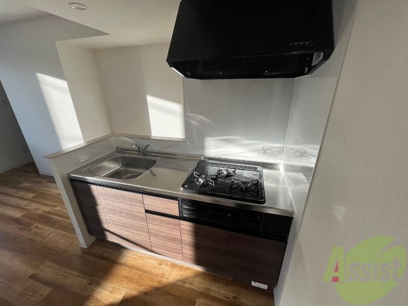 キッチン　システムキッチンなので、すぐお料理に使えます！