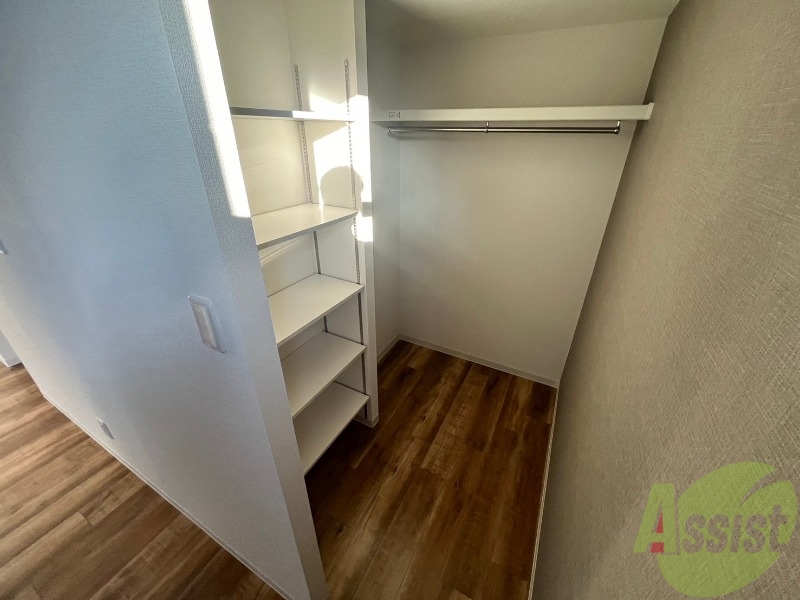 収納　収納もバッチリあるのでお部屋が片付きますよ！