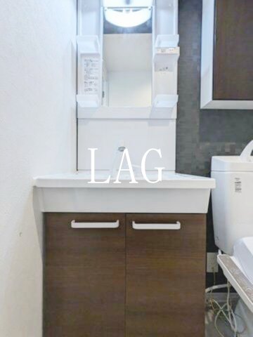 洗面設備　洗面台です。