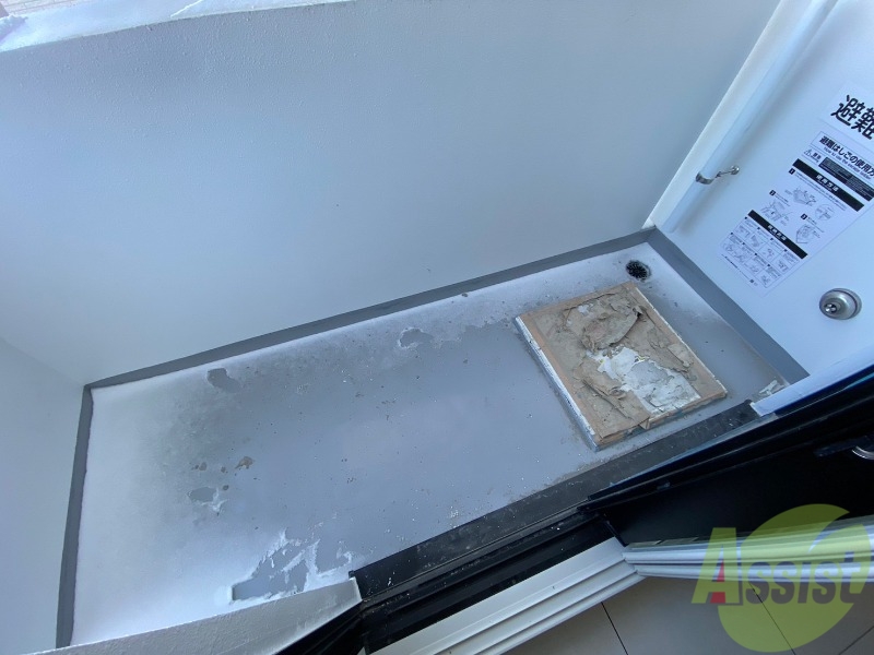 バルコニー　バルコニーです。天気の良い日には外干しができます！