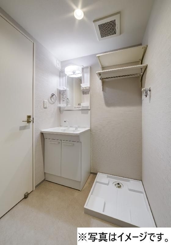 洗面設備　同社施工写真