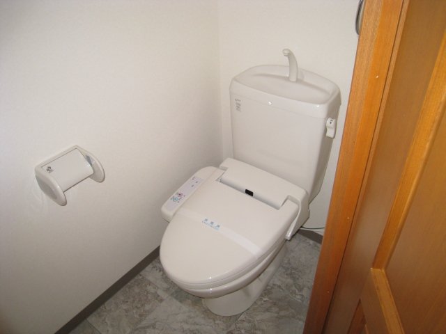 トイレ　同物件別号室の写真です。