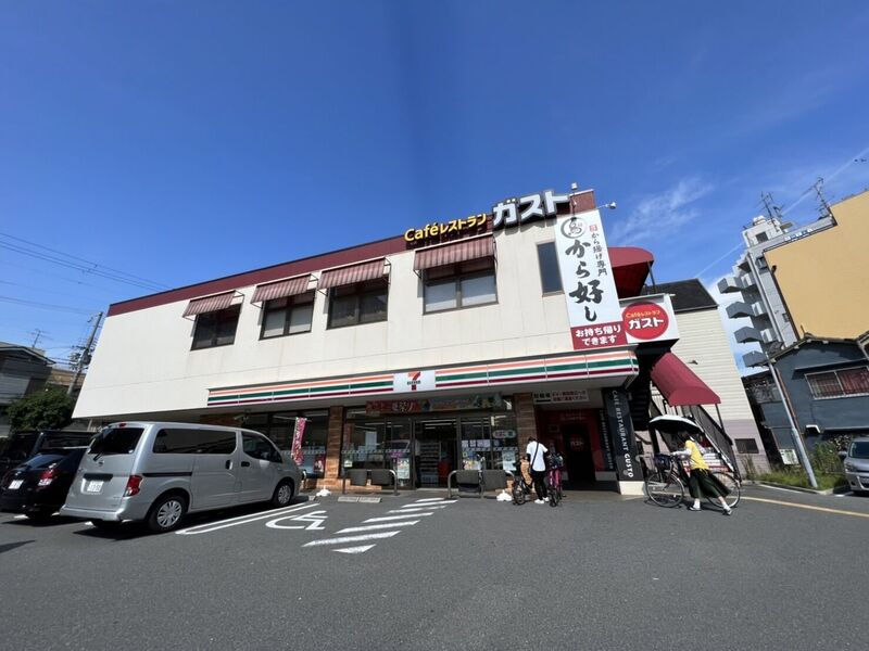 コンビニ　セブンイレブン大阪林寺二丁目店（コンビニ）まで228m