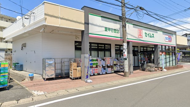 ドラックストア　ドラッグSEIMS（セイムス）　愛甲石田店（ドラッグストア）まで287m