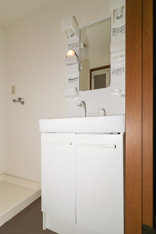 洗面設備　図面と現状に相違がある場合には現状を優先