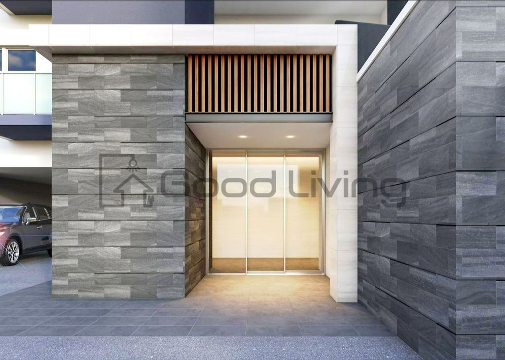 エントランス　落ち着いた雰囲気