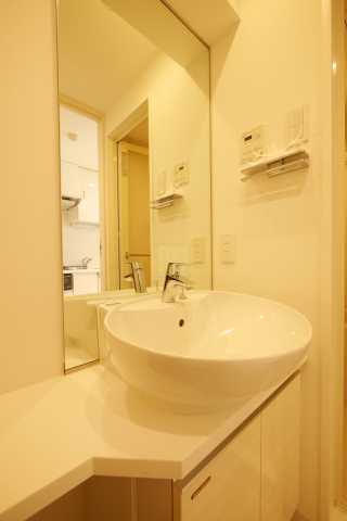 洗面設備　クレイシア巣鴨駅前の洗面所