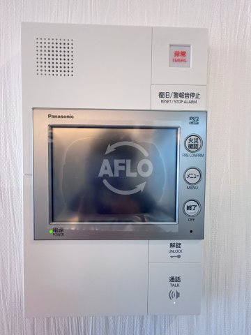 セキュリティ　プレジオ松屋町　TVモニター付きインターホン