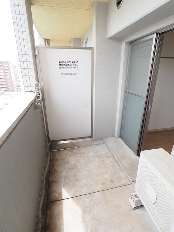 バルコニー　日当たり良好