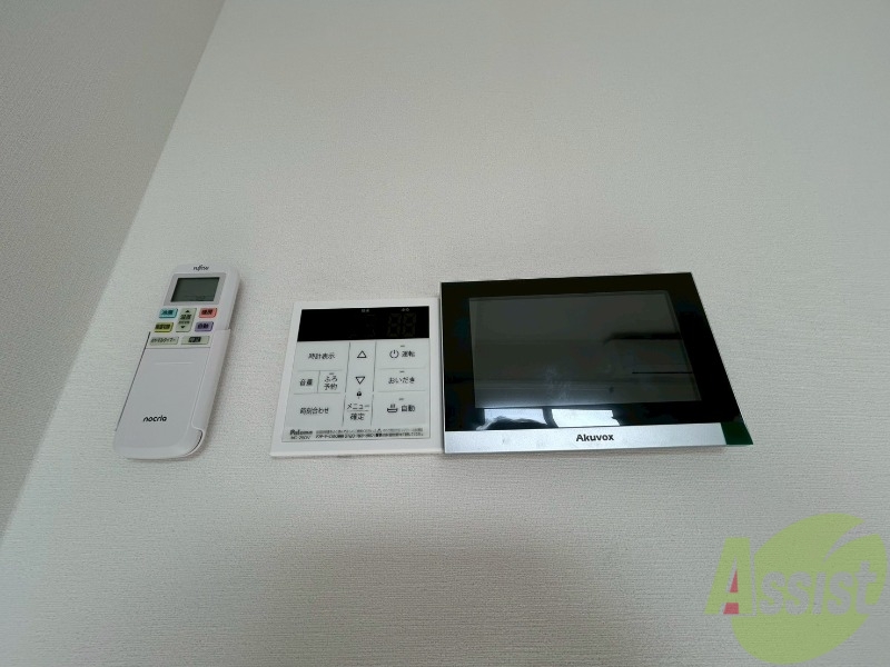 その他設備　テレビ付きインターホンなので防犯の観点でも安心ですね。