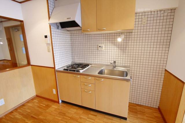 キッチン　４Ａ号室の写真です。
