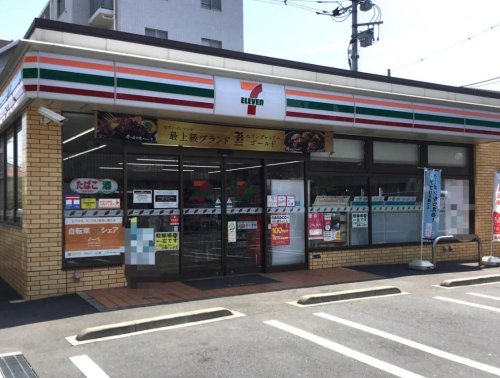 コンビニ　セブンイレブン 川崎二子6丁目店（コンビニ）まで458m