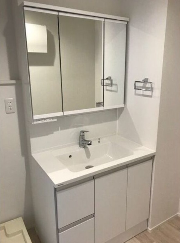 洗面設備　図面と現状に相違がある場合には現状を優先