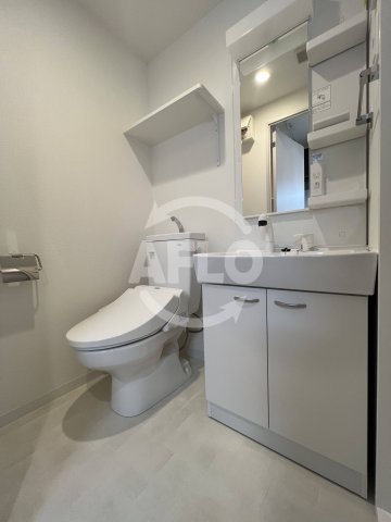 洗面設備　ワールドアイ阿波座WEST　洗面脱衣所