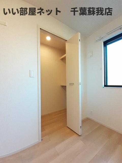 収納　大きなスペースがあり、収納には困りません