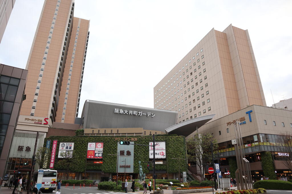 ショッピングセンター　阪急大井町ガーデン（ショッピングセンター）まで437m