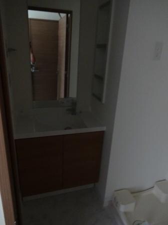 洗面設備　洗面所です