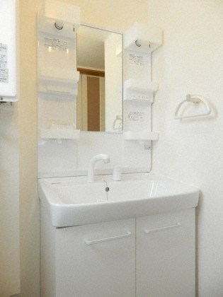 洗面設備　シャンプードレッサー完備♪