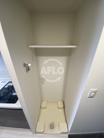 その他設備　ソルテラスNAMBAフロント　洗濯機置場