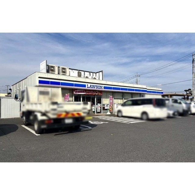 コンビニ　ローソン桜土浦インター店（コンビニ）まで150m