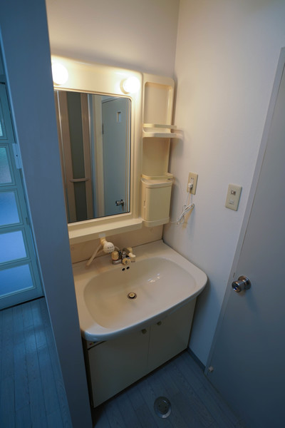 洗面設備　同じ建物の別なお部屋