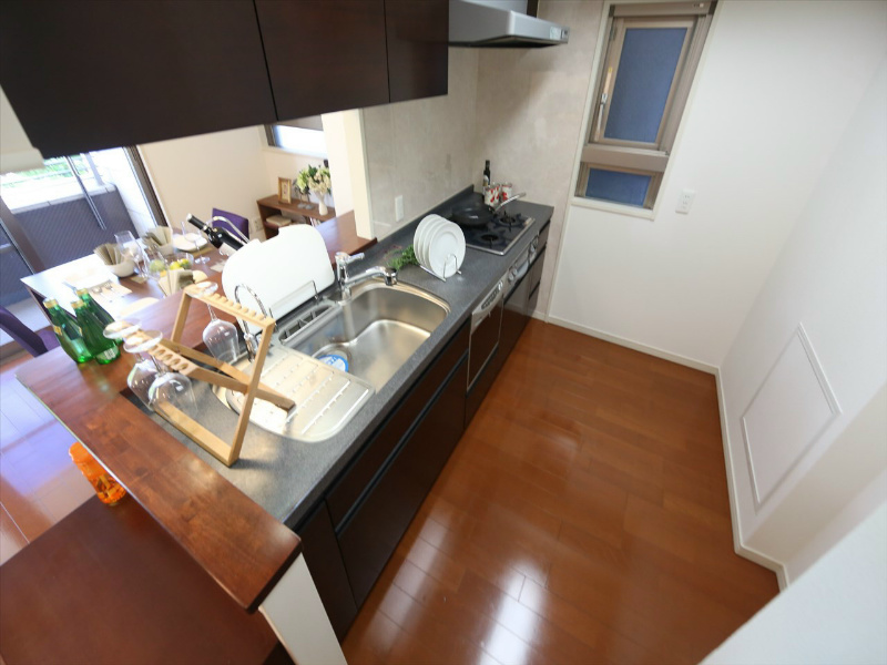 キッチン　システムキッチン（ガス3口グリル）食器洗乾燥機