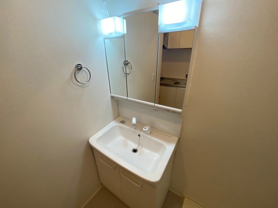 洗面設備　※別部屋の写真です