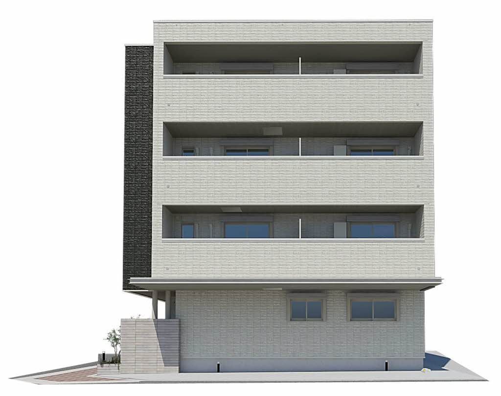 建物外観　完成予想図
