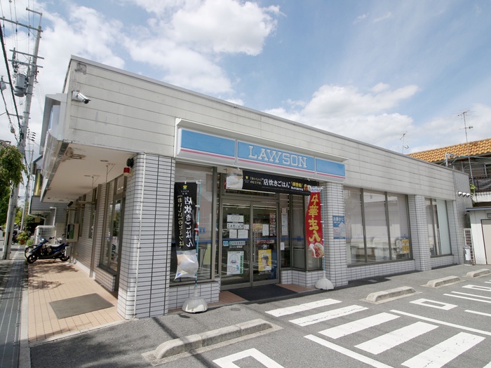 コンビニ　ローソン新稲店（コンビニ）まで439m