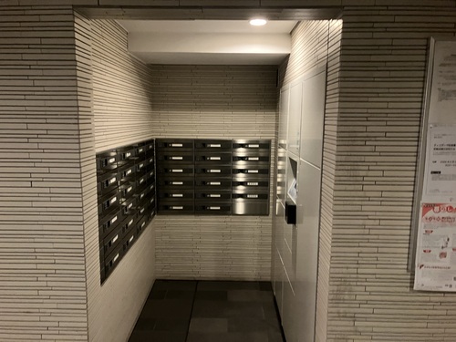 その他共有部分　集合郵便受け　※2026年2月の写真