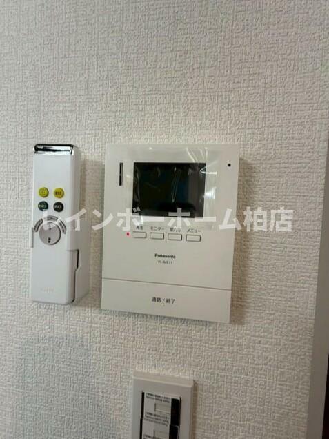 セキュリティ　モニター付きインターホンです