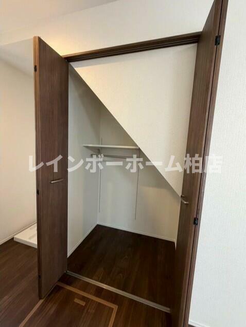 収納　大きなスペースがあり、収納には困りません